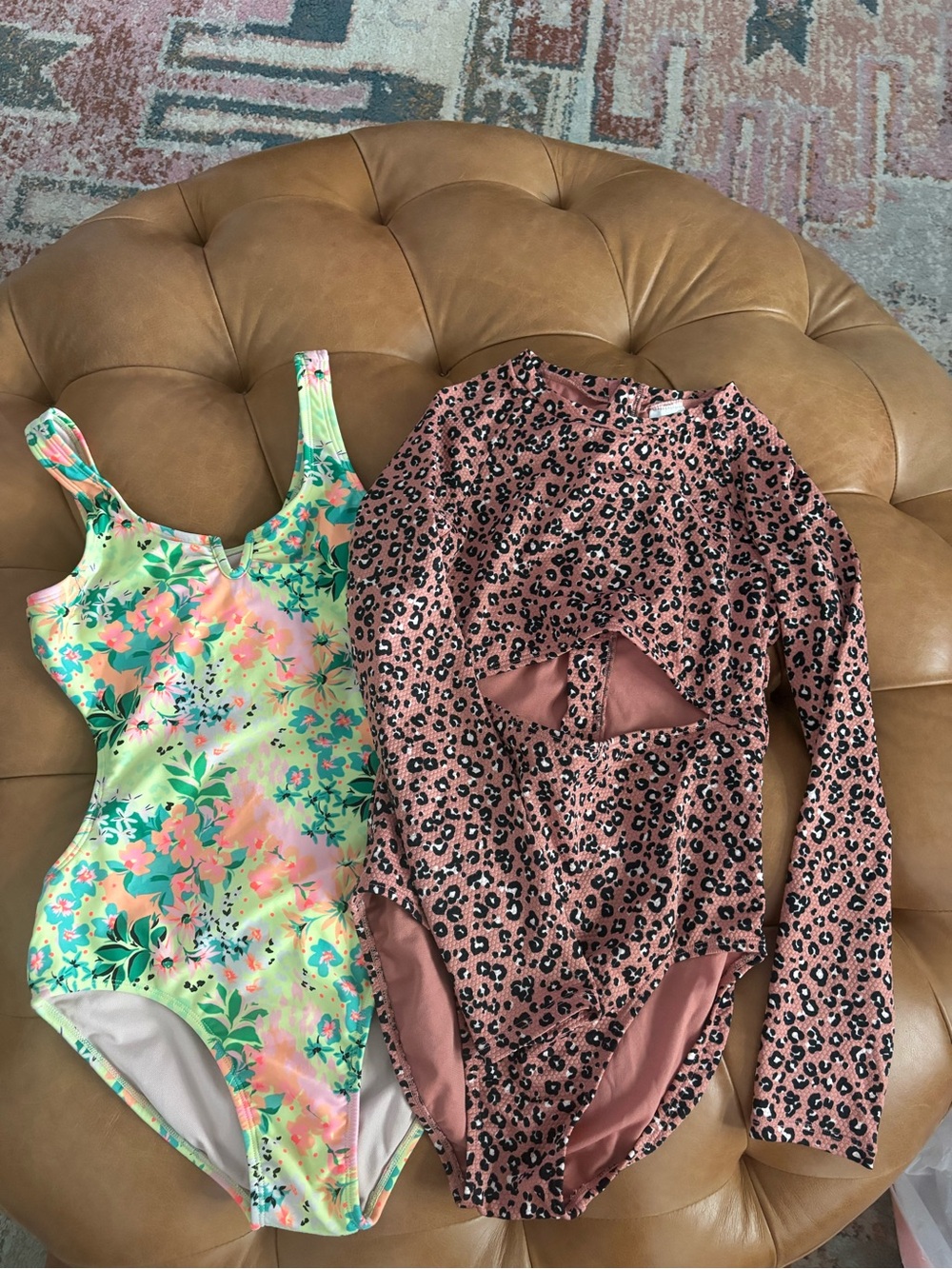 Bundle of two girls swimsuits.